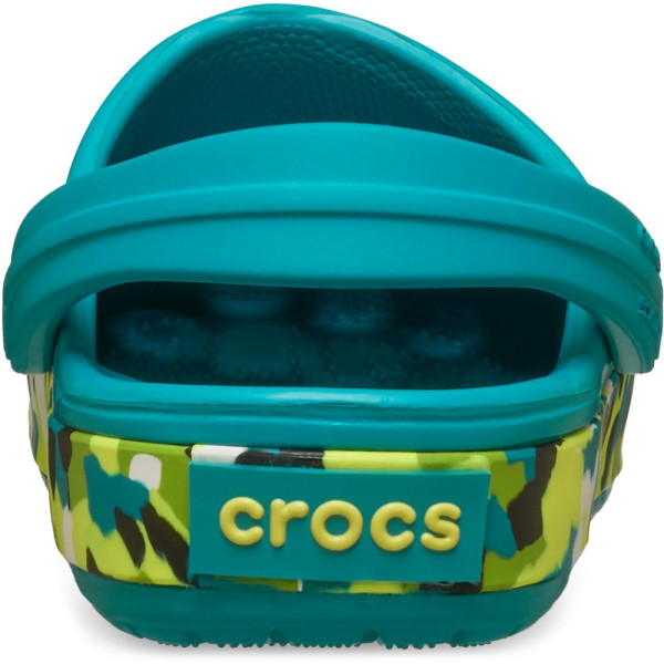 CROCS KLOMPE CROCBAND GLOW CONFETTI BAND K 