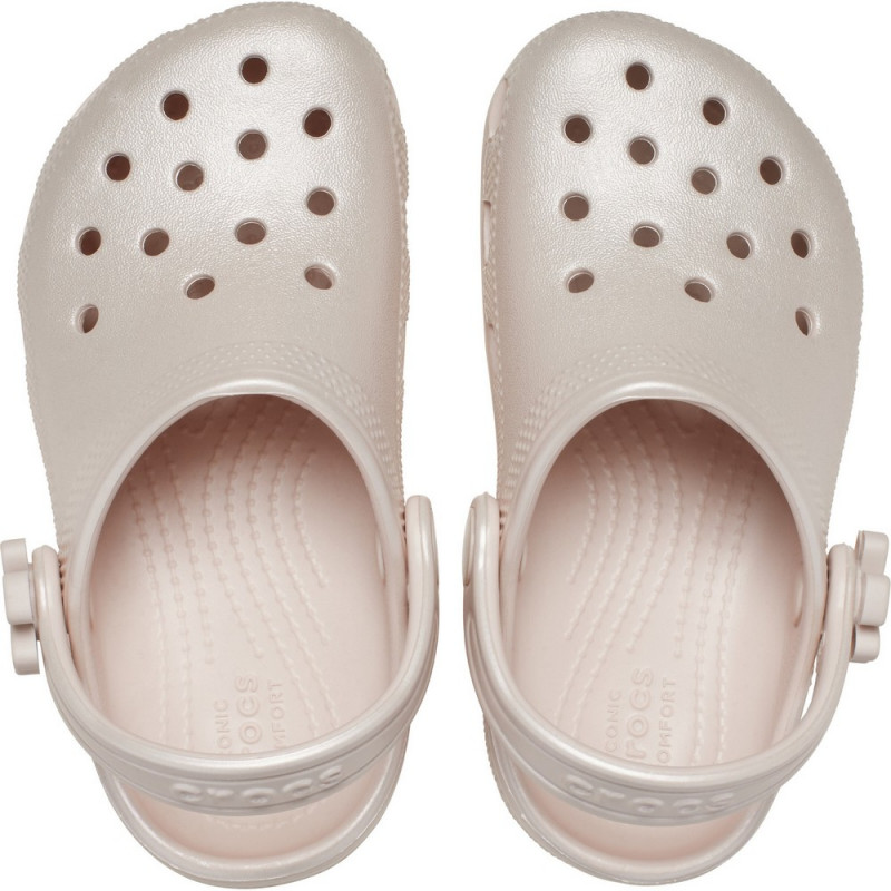 CROCS KLOMPE CLASSIC PEARL SHINE T 