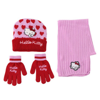 CERDA SET KAPA SAL I RUKAVICE HELLO KITTY 