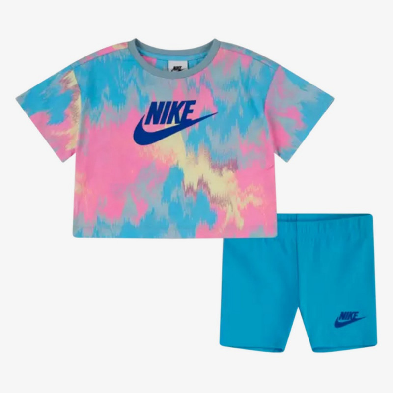 NIKE HADDAD MAJICA I SORC NKG BOXY TEE & BIKE SHORT SET