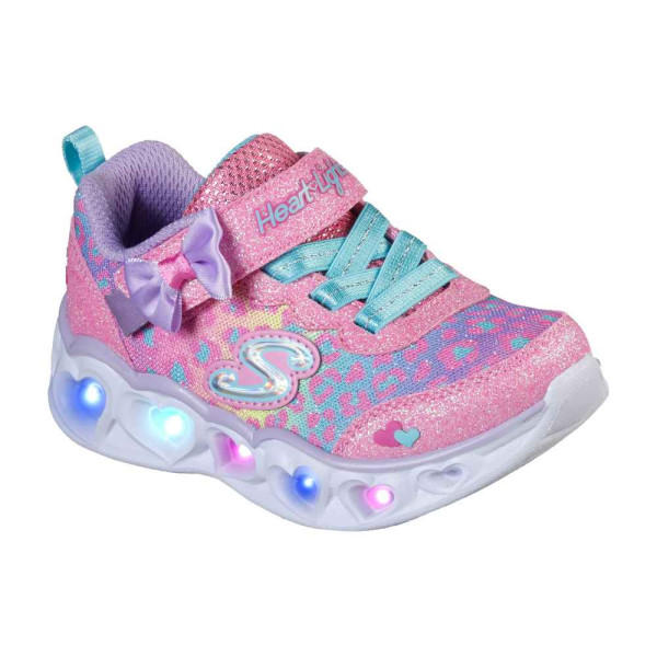 SKECHERS PLITKE PATIKE HEART LIGHTS - UNTAMED HEARTS