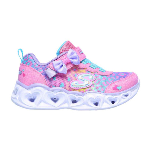 SKECHERS PLITKE PATIKE HEART LIGHTS - UNTAMED HEARTS