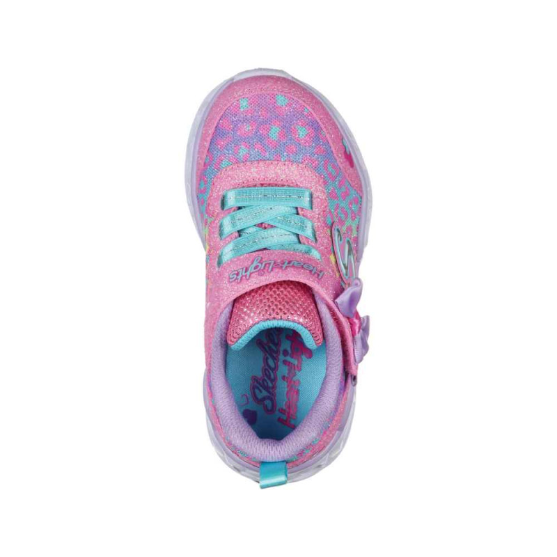 SKECHERS PLITKE PATIKE HEART LIGHTS - UNTAMED HEARTS