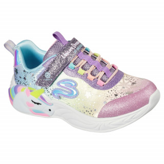 SKECHERS PLITKE PATIKE HEART LIGHTS - RAINBOW LUX