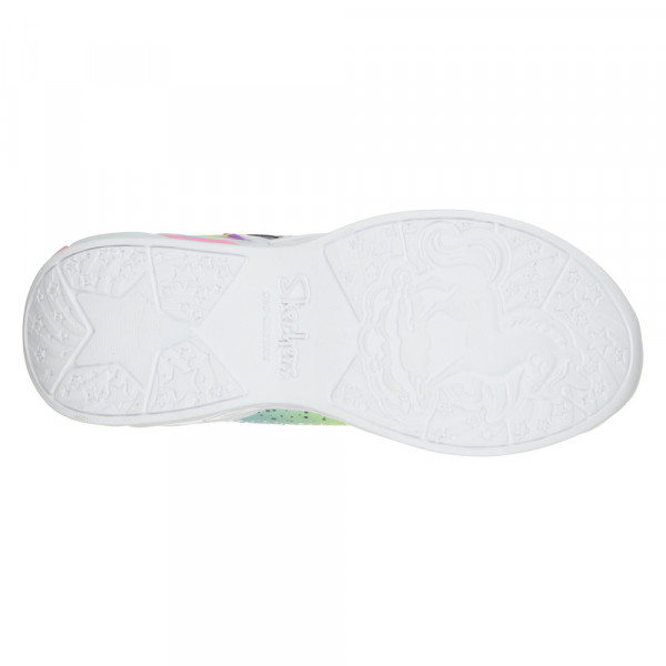 SKECHERS PLITKE PATIKE HEART LIGHTS - RAINBOW LUX