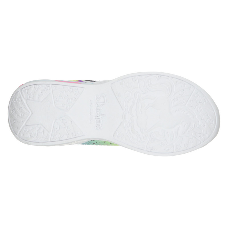 SKECHERS PLITKE PATIKE HEART LIGHTS - RAINBOW LUX