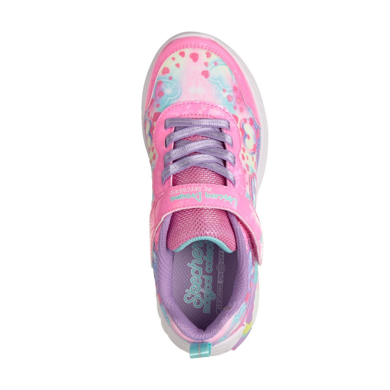 SKECHERS PATIKE S LIGHTS-UNICORN DREAMS-HEAR 