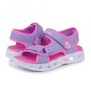 SKECHERS SANDALE S LIGHTS - HEART LIGHTS
