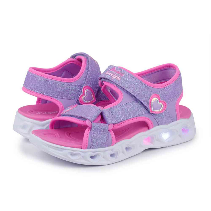 SKECHERS SANDALE S LIGHTS - HEART LIGHTS 