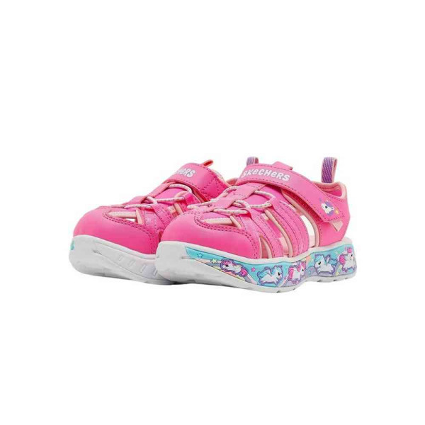 SKECHERS POLUSANDALE PLAY SCENE SPLASH - CUTE CREW 