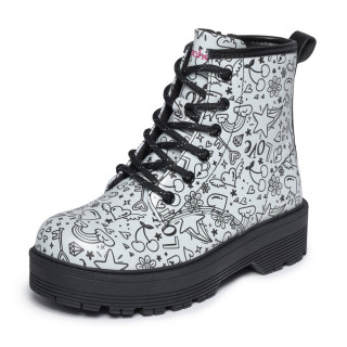 SKECHERS CIPELE GRAVLEN HI - DOODLE DOWN 