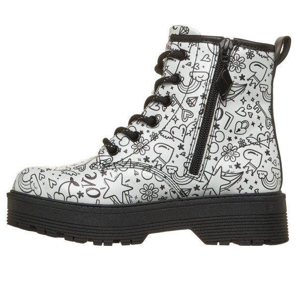 SKECHERS CIPELE GRAVLEN HI - DOODLE DOWN 