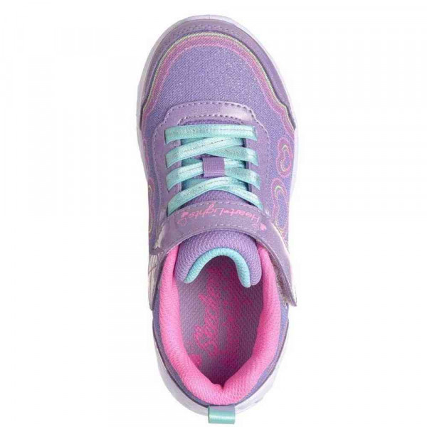 SKECHERS PATIKE HEART LIGHTS - BUBBLE LOVE 