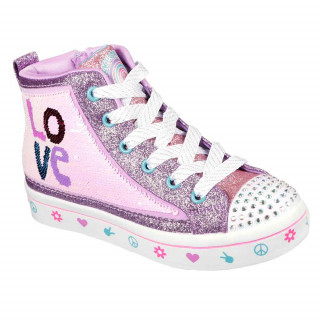 SKECHERS PATIKE TWI-LITES 2.0 - LILAC LOVE
