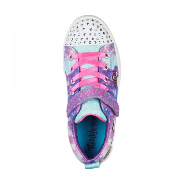 SKECHERS PLITKE PATIKE SPARKLE RAYZ-UNICORN MOONDUST 