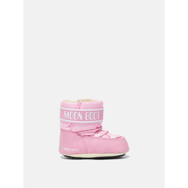 MOON BOOT CRIB NYLON LIGHT PINK 