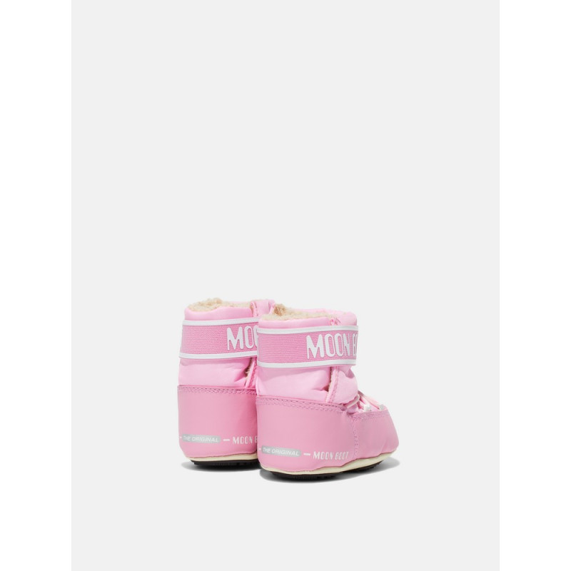 MOON BOOT CRIB NYLON LIGHT PINK