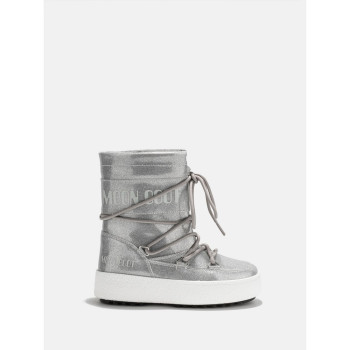 MOONBOOT JTRACK TUBE GLITTER SILVER SILVER 