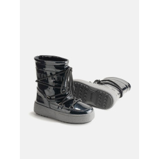MOONBOOT JTRACK TUBE GLITTER BLACK BLACK 
