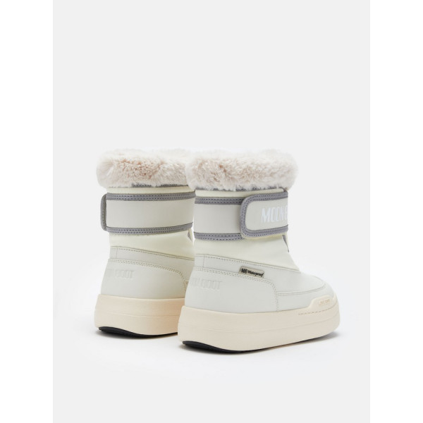 MOON BOOT JR PARK STRAP CREAM 