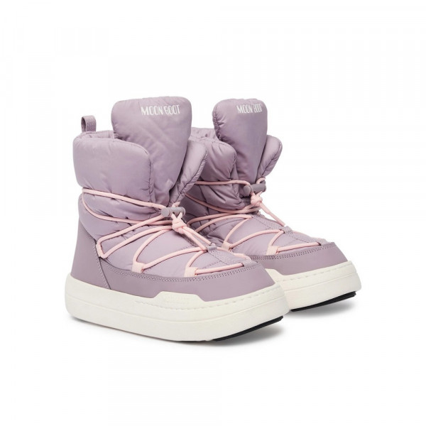 MOON BOOT JR PARK LACE MID LILAS 