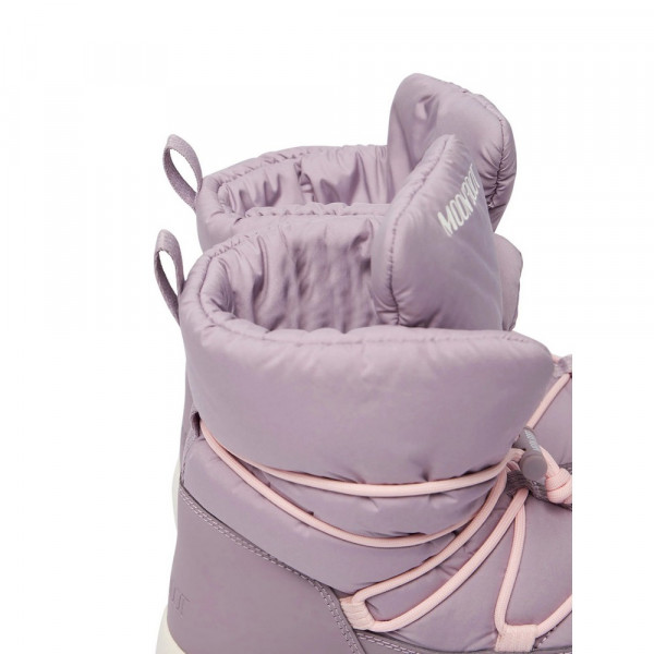 MOON BOOT JR PARK LACE MID LILAS 