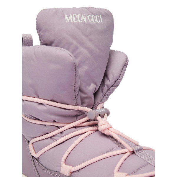 MOON BOOT JR PARK LACE MID LILAS 