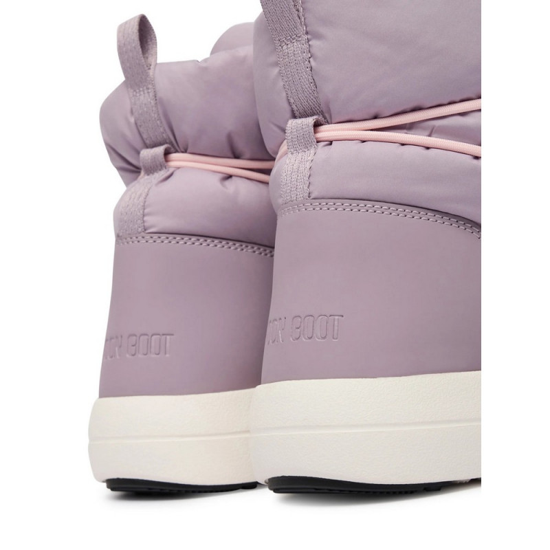 MOON BOOT JR PARK LACE MID LILAS 