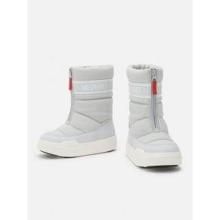 MOON BOOT JR PARK ZIP HI GLACIER GREY 