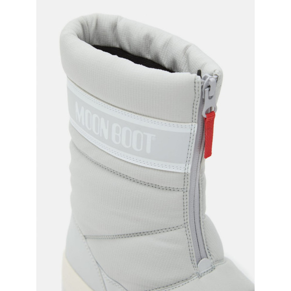 MOON BOOT JR PARK ZIP HI GLACIER GREY 