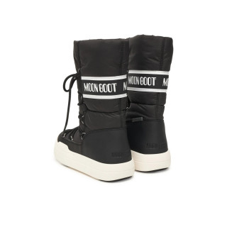 MOON BOOT JR PARK TUBE LACE WP BLACK 