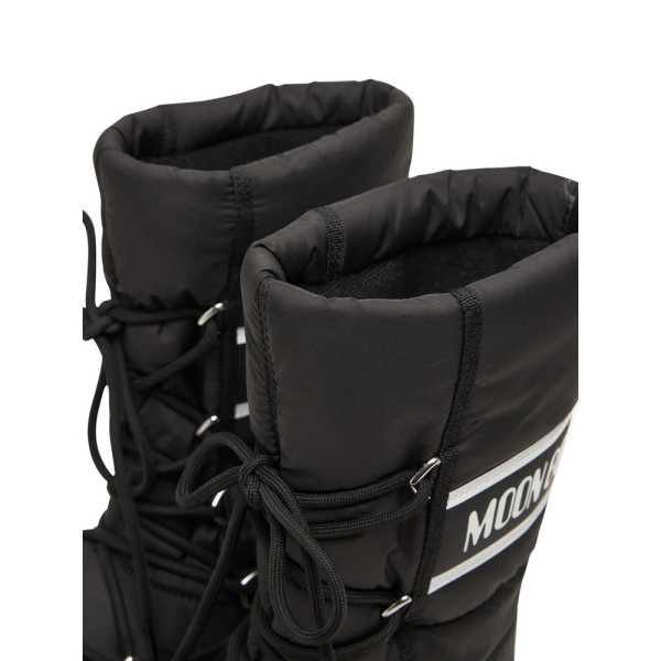 MOON BOOT JR PARK TUBE LACE WP BLACK 