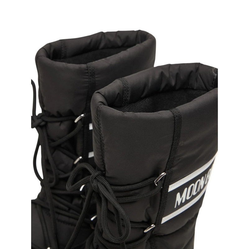 MOON BOOT JR PARK TUBE LACE WP BLACK 