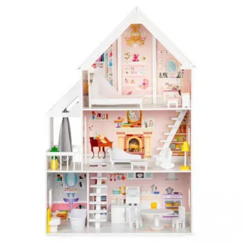 ECO TOYS DRVENA KUĆICA ZA LUTKE XXL FOR DOLLS RESIDENCE