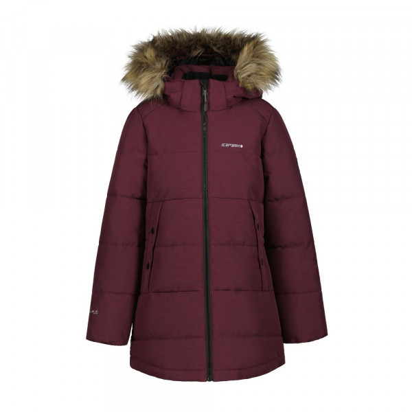 ICEPEAK KEMAH JR PARKA CHILDREN BURGUNDY