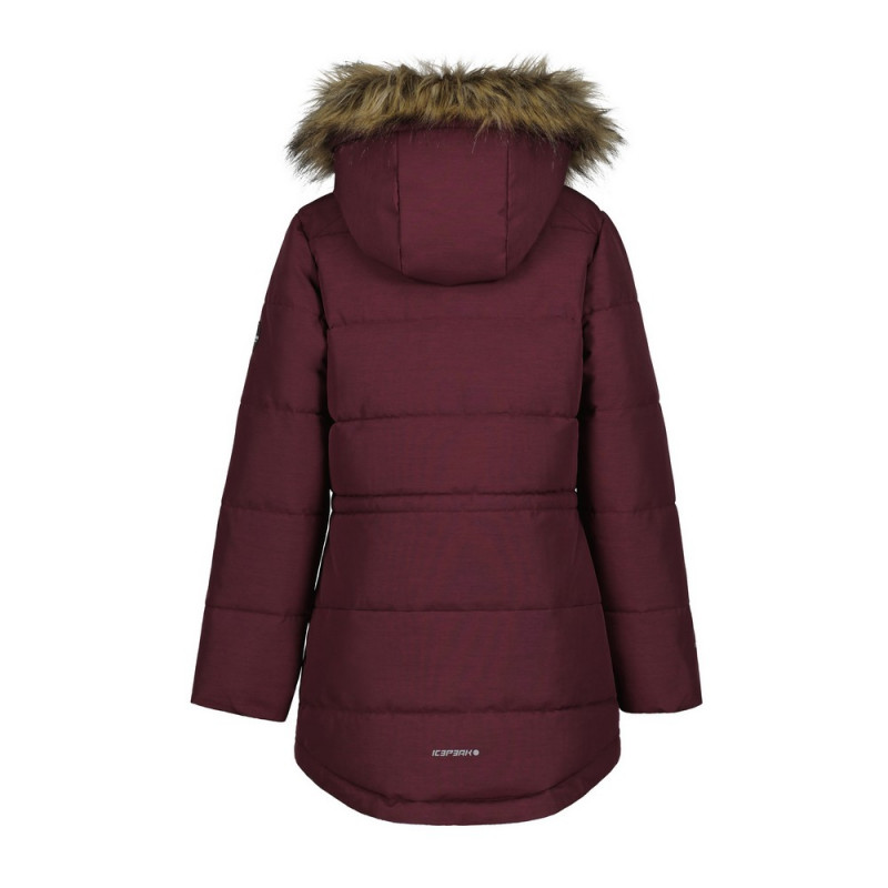 ICEPEAK KEMAH JR PARKA CHILDREN BURGUNDY
