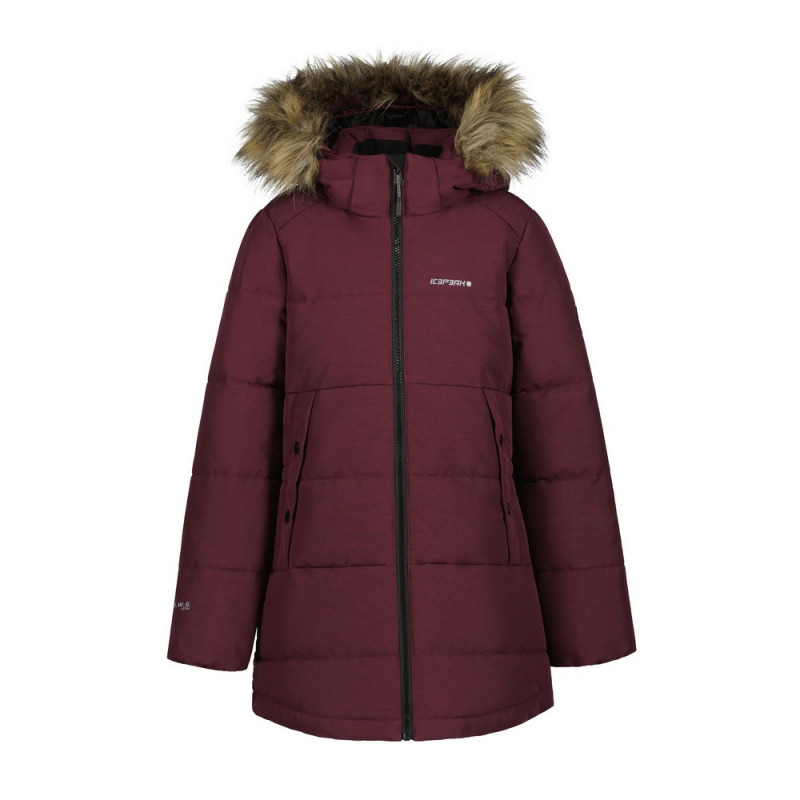 ICEPEAK KEMAH JR PARKA CHILDREN BURGUNDY