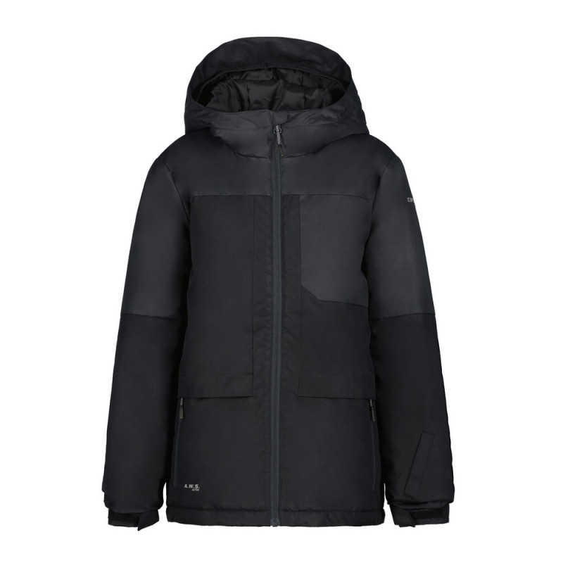 ICEPEAK LEITH JR JACKET CHILDREN BLACK