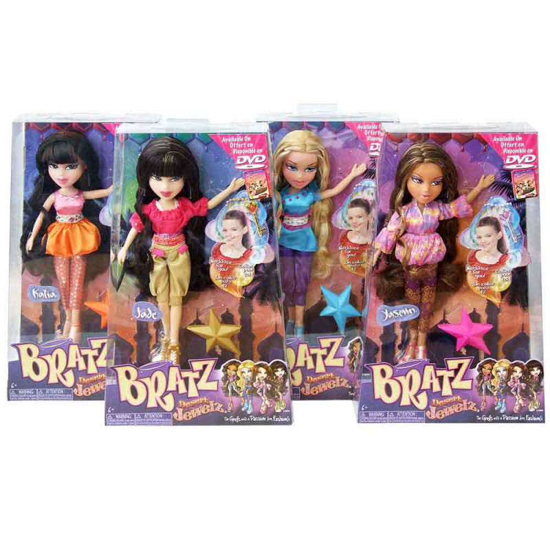 BRATZ DESERT JEWELS DOLL ASST