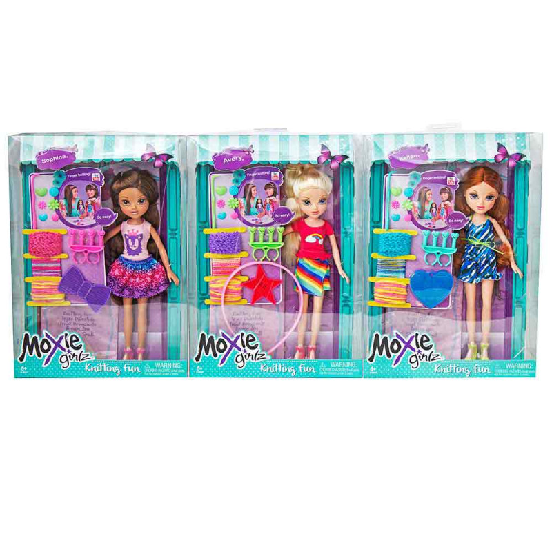MOXIE LUTKA KNITTING FUN