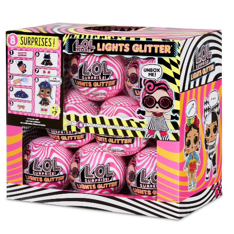 LOL LIGHTS GLITTER ASST