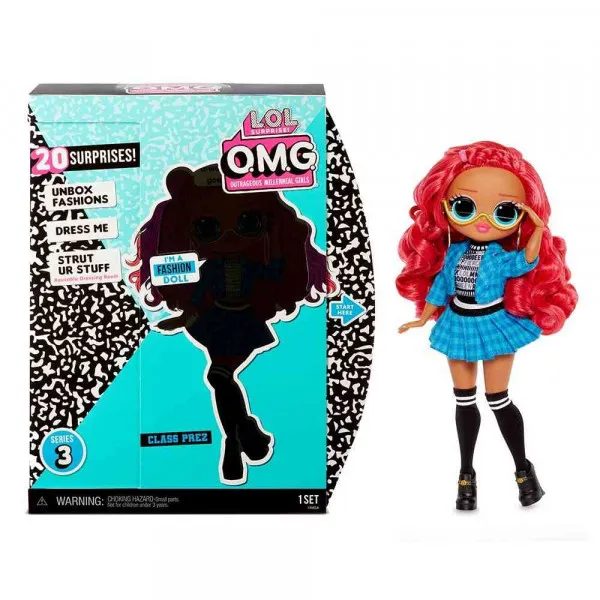 LOL OMG DOLL CLASS PREZIDENT 