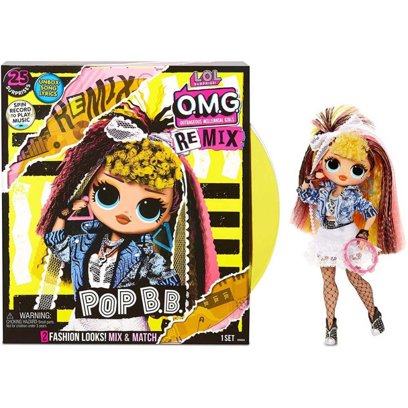 LOL OMG DOLL REMIX POP B.B.