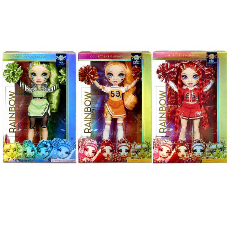 RAINBOW HIGH CHEER ASST