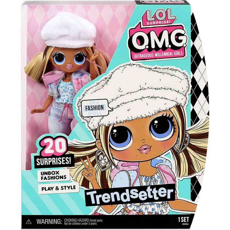 LOL OMG PLAY AND STYLE DOLL- TREND SETTER