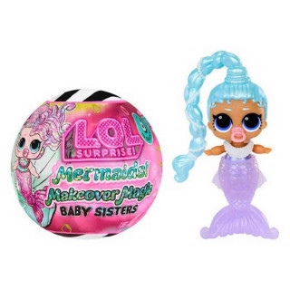 LOL IZNENADJENJE SIRENE MAGIC MAKEOVER SISTER LUTKICA ASORTIMAN 