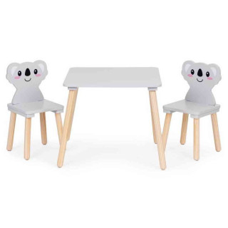 DEČIJI SET NAMEŠTAJA KOALA – STO + 2 STOLICE  ECOTOYS 