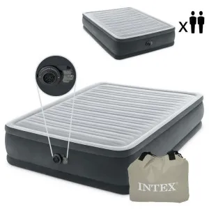 INTEX DUŠEK NA NADUVAVANJE 203X152 CM SA PUMPOM 