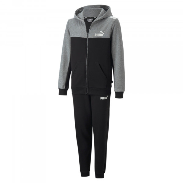PUMA ESS+ BLOCK HOODED SUIT FL B