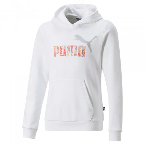 PUMA ESS+ BLOOM LOGO HOODIE TR G 